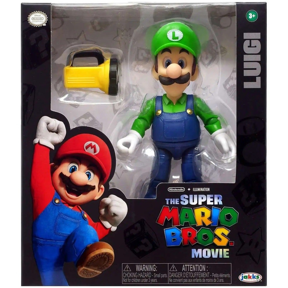 The Super Mario Bros. Movie 16 Articulation Luigi 5" Action Figure